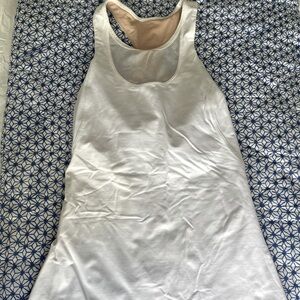 Lululemon athletica White Racerback Tank Top
